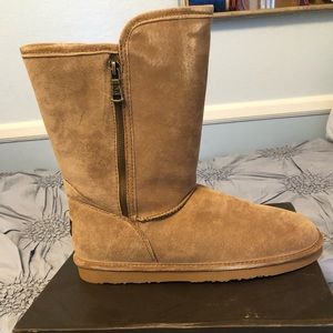 Lamo Water & Stain Resistant Suede Boots - Juniper